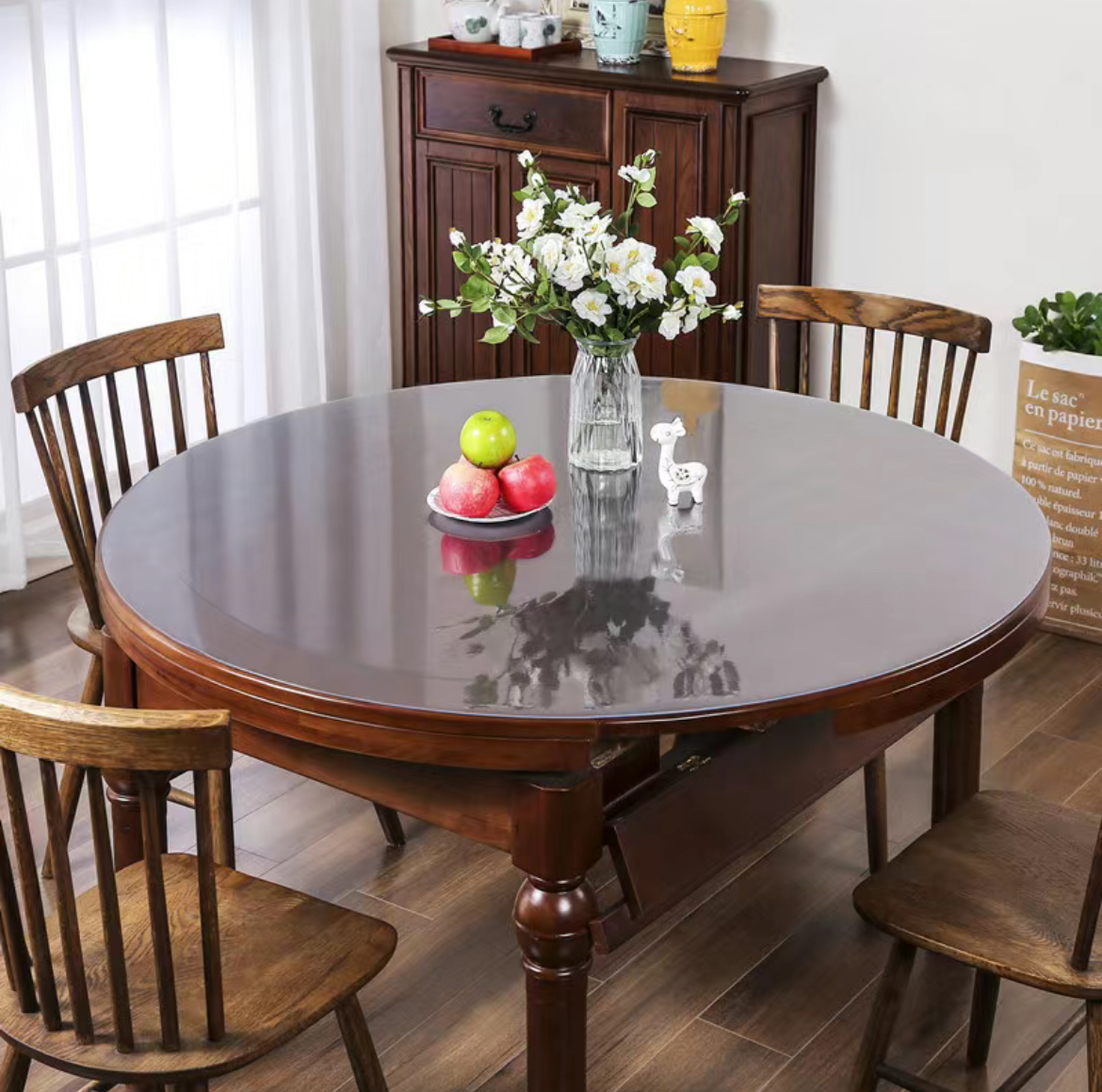 What are the advantages of PVC soft glass?