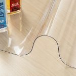 Customized transparent crystal plate PVC high permeability soft glass coil