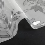 Customized Crystal plate PVC embossed soft glass coil